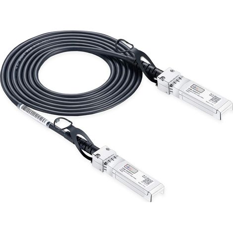 Elfcam - DAC-Kabel SFP+ zu SFP+ 10Gb – 2m, Twinax Direct Attach, Hochleistungsfähig (1/4)