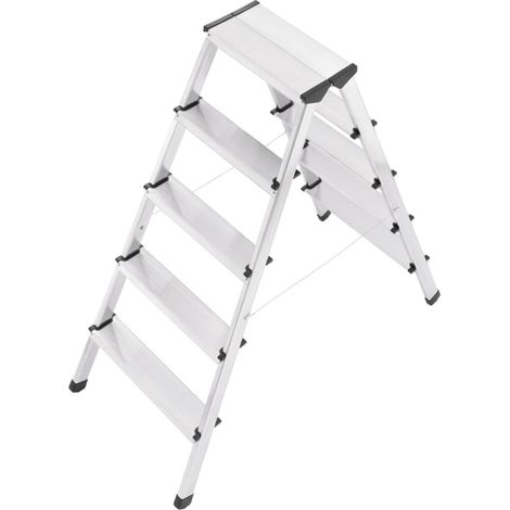 ESCALERA ALUMINIO 2X5 PLEGABLE HAILO