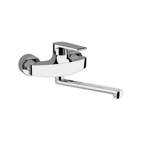 MISCELATORE MONOCOMANDO LAVELLO A MURO LINEA ARTIC- Cromo- MARIA- pezzi 1 (1/2)
