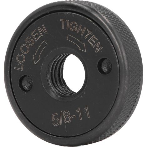 Écrou de fixation pour meuleuse d'angle 5/8-11, plaque de pression en acier allié antidérapante à verrouillage automatique, diamètre 48,5 mm (1/5)