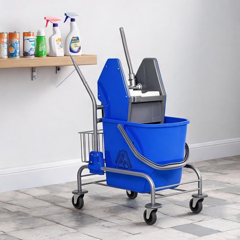 Accessoire de nettoyage blau en kunststoff Metall 73 x 45 x 95 cm (1/5)