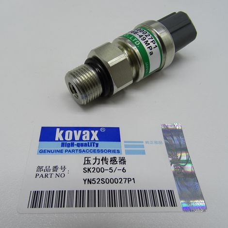 KOVAX pressure sensor SK200-6 YN52S00027P1 high pressure sensor excavator parts (1/4)