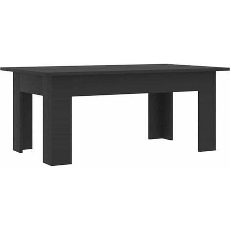 Maison Exclusive - Couchtisch Schwarz 100x60x42 cm Holzwerkstoff (1/5)