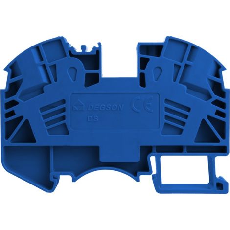 Morsettiera per guida DIN, blu, 16 mm², 1P. (1/3)