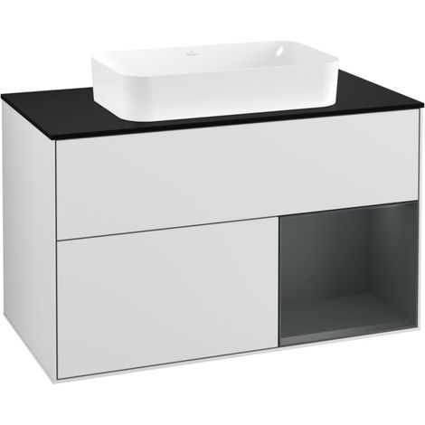 Villeroy & Boch F252HGMT Armoire sous lavabo Finion F25 (1/2)