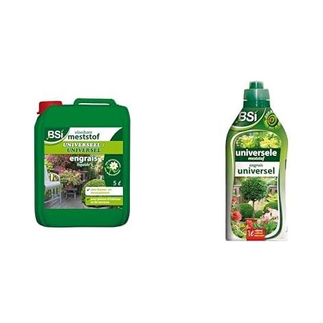Engrais Universel - Pour Plantes - Utilisable En Intérieur Comme Extérieur - Avec Oligo Eléments - Pour Un Equilibre Parfait De Vos Plantations - 5l + 1l