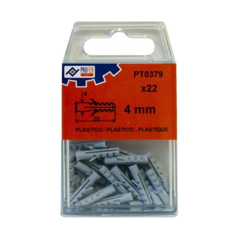 CHEVILLE EN POLYÉTHYLÈNE C/12 PCS