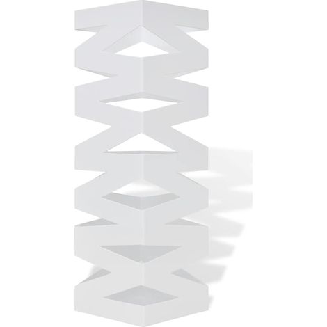 vidaXL Paragüero soporte para bastones de acero 48,5 cm (1/2)