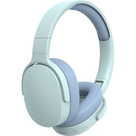 Casque Bluetooth sans Fil, Écouteurs Over-Ear avec Réduction de Bruit, Autonomie 10H, Bleu (1/5)