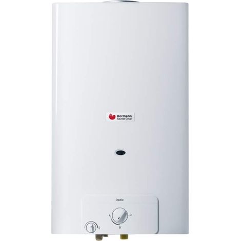 Hermann Saunier Duval Opalia C 14 Low NOx weiß Gas-Warmwasserbereiter