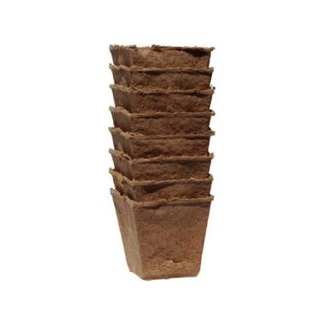 VASI COLTIVAZIONE IN FIBRA DI LEGNO COMPOSTAB 6X6 CM (1/2)