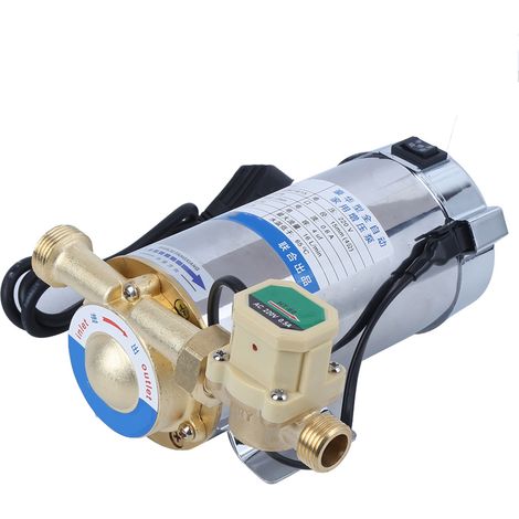 Automatische Druckerhöhungspumpe für Waschmaschine mit Dusche und Wasserregler 150W 220V (US-Preis) (1/5)