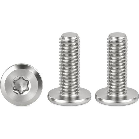 Vis Torx Inox M5x16mm, 20 Pièces Vis à Tête Plate MéCaniques (1/5)