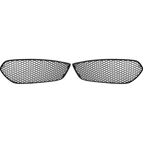 Rejilla para faros antiniebla, plástico ABS de alta calidad, diseño de panal, color negro. (1/2)