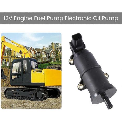 Pompe à carburant/pompe à huile électronique 12 V pour pelle hydraulique C7.1 C4.4 312d2 E312d2 .6 C7.1 4465409 446-5 (1/5)