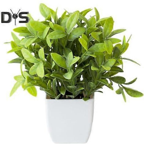 Plante artificielle résistante aux couleurs, sans arrosage, tendance, sans taille, bonsaï artificielvert (1/5)