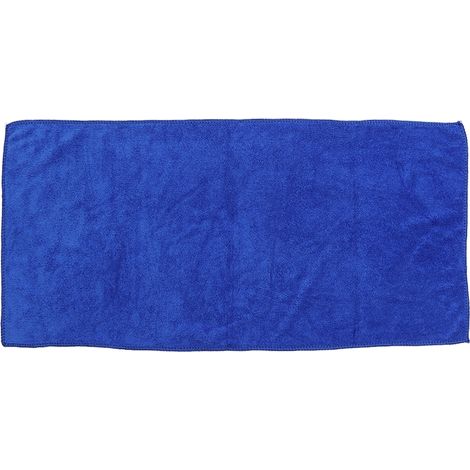 Serviette De Séchage Cheveux En Microfibre Épaisse - Absorption Rapide Pour Salon Et Maison - Bleu - 1 Pièce