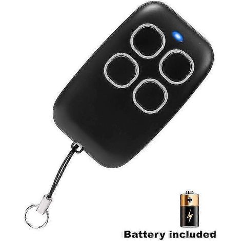 Ouvre-portail électrique avec télécommande à code tournant 433 MHz, fonction de duplication à 4 boutons et fonction de clonage fixe (1/4)
