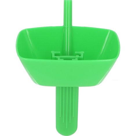 Lot vert ABS anti-goutte support glace à l'eau avec paille pour enfants (1/5)