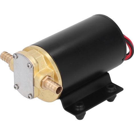 Pompe à huile micro-engrenage DC auto-amorçante lubrifiant diesel 3 mètres hauteur 168W 3.2GPM 24V 7A (1/5)