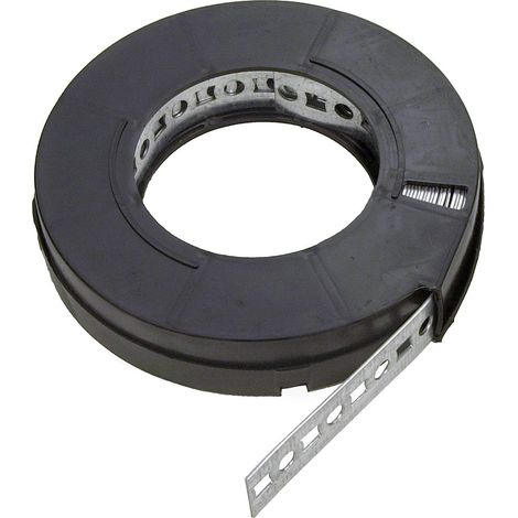 Connex HV2911 Bande de Montage perforee 17 x 0,75 mm, 10m, galvanise, Multicolore