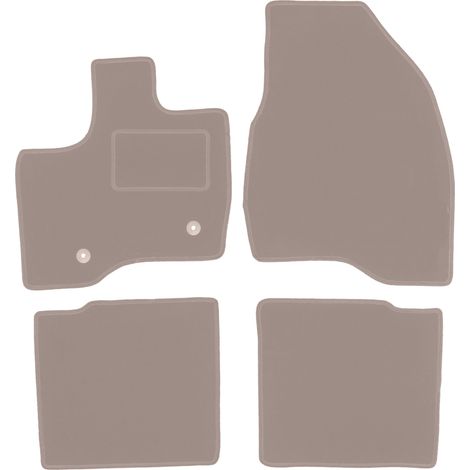 Beige Veloursmatten für: Ford Explorer MK5 SUV (2010-2019) (1/5)