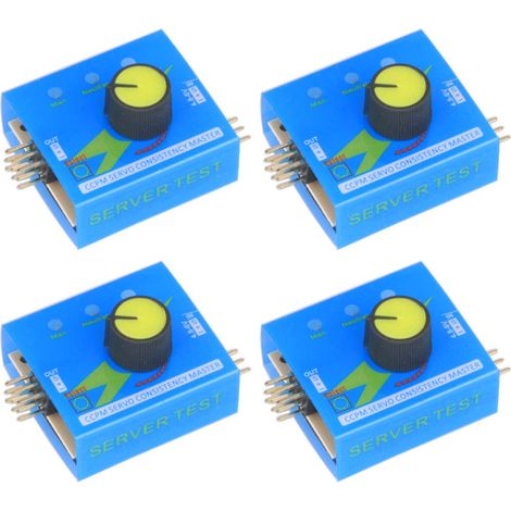 Tester per servocomandi RC a 4 pezzi, regolatore di velocità ECS multicanale a 3 canali, misuratore di potenza CCPM con inversione