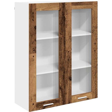 Maison Exclusive - Armoire suspendue avec stockage Bois ancien 80 x 31 x 100 cm