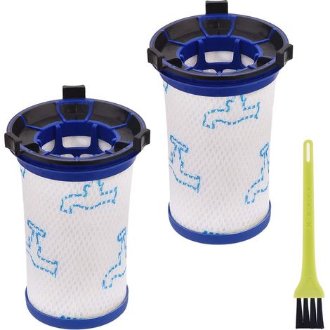 Lot de 2 Filtres pour Rowenta/Tefal Air Force 360 RH9037 RH9038 RH9039 RH9051WO RH9057WO RH9086WO Aspirateur, Filtre de Rechange Accessoires Alternative à ZR009001 (1/5)