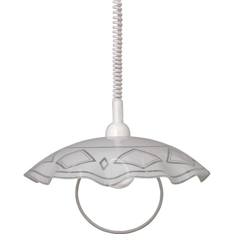 BRIGIDA LAMPADA SALISCENDI DA SOFFITTO E27 1 LUCE 50 CM (1/2)