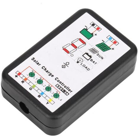 BUNTHAUS Support de contrleur de charge solaire PWM 6V 12V pour batteries au lithium et Ni Mh (1/5)