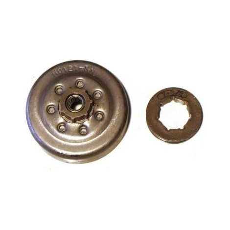 HO121SCA7N - Pignon de chaine à Anneau 3/8 7 dents pour tronconneuse (1/3)
