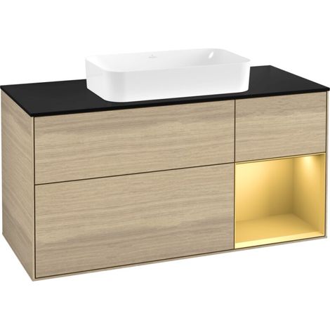 Meuble sous-lavabo Villeroy & Boch F712HFPC Finion F71 (1/2)