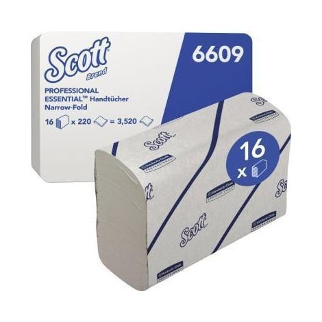 Scott Papierhandtuch Essential 6609 2lg. ws 16x220Bl. (1/5)