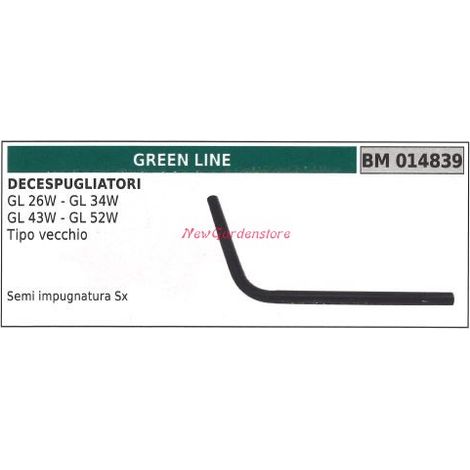 Media empuñadura izquierda desbrozadora GREENLINE GL 26W 34W tipo antiguo 014839