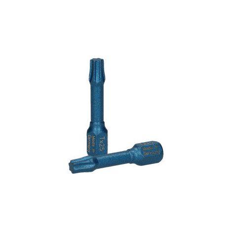 Embout IMPACT Qualité industrielle 1/4" C6.3 TORX T15 Longueur 30