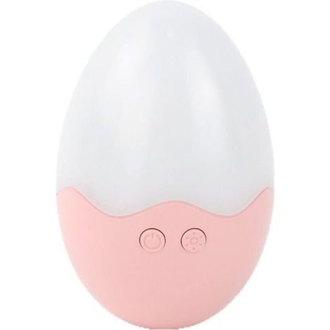 Veilleuse pour enfants, lampe œuf à commande tactile avec lumière blanche chaude et 7 couleurs RVB, lampe de chevet rechargeable et stable pour bébé, allaitement, chambre à coucher 10267mm