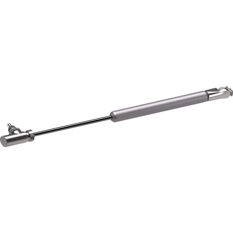 Italiana Ferramenta K12 ADJ Klappenstütze - Klappenbeschlag mit Selbstöffnung, Länge 244 mm Hochklappbeschlag bis 12kg, Stahl/Zamak