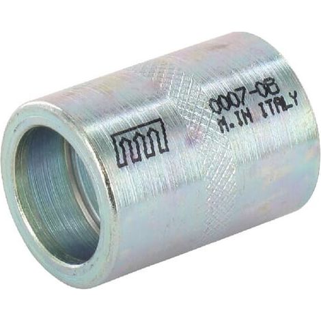 Boccola diametro 25x34 mm DN13 acciaio zincato UNIVERSALE SF7813 (1/2)