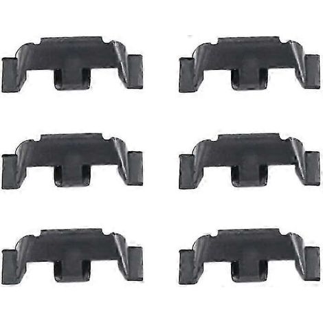 Kit de 6 fixations pour enjoliveurs de phares 51132752145, compatible avec MINI Cooper S One Countryman R55 R56 R60 F54 F55 F56 F60, baguette de finition de phare C (1/5)