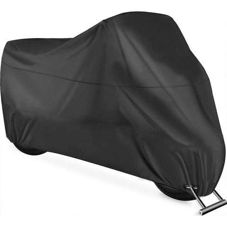 Housse De Moto - Polyester 190T Impermeable - Pour Protection Extérieure Et Intérieure - 245 X 105 X 125 Cm - 1 Piece (1/5)