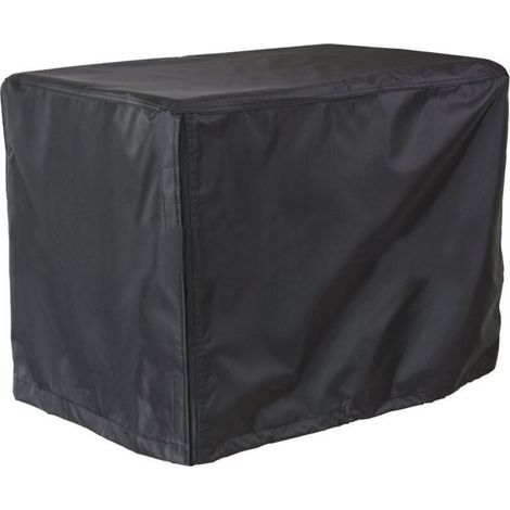 Housse de protection imperméable pour générateur noir 66 x 51 x 51 cm, tissu Oxford en polyester 210D pour générateur et bâche de protection énergétique (1/4)