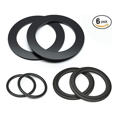Large Assortment of Rubber Washers for Pool Valves 10745, 10262, 10255 with Rubber O-Ring Washers (1/5)