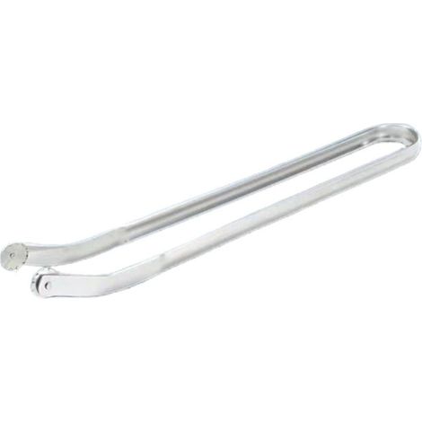 Pince Barbecue Roulette,BBQ Sausage Turning Tongs,Pince Saucisse Barbecue Roulette,Pince BBQ A Roulette INOX,Pince Barbecue avec Roulette,39.5cm Pinces à Saucisses (1PCS) (1/4)