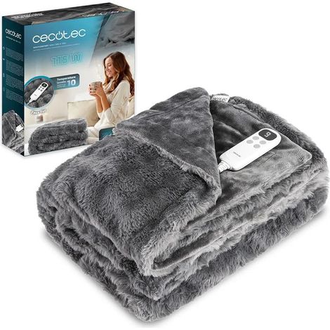 Cecotec Elektrische Decke Luxe Weiß 180x130 cm