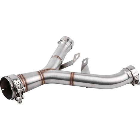 Tuyau échappement moto intermédiaire central adaptateur liaison connexion pour Z1000 2011-2018 (1/5)