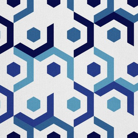 Outdoor-Dekorstoff Oxford - Geometrisches Muster 19 (1/5)