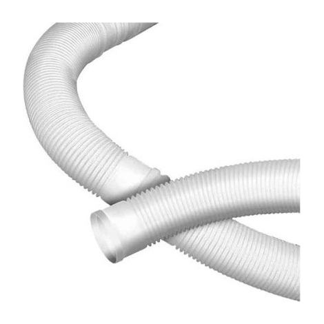Conduit de fumée flexible en plastique PPS DN 60 – Rouleau de 10 m – Simple paroi auto-extinguible – Pour chaudières à gaz – NPE