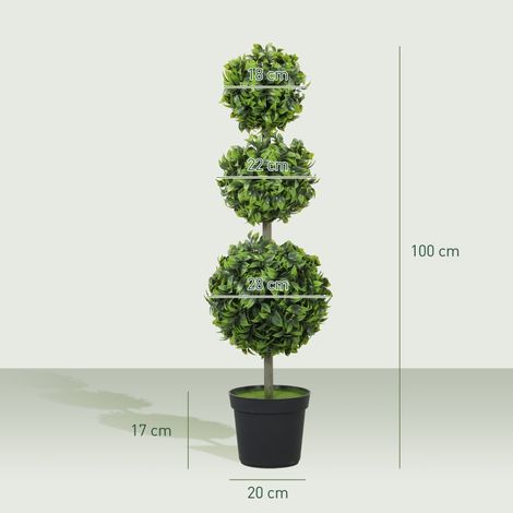 Lot de 2 plantes artificielles en pot, feuillage plastique réaliste, substrat floqué, teinte verte, déco intérieure. (1/5)
