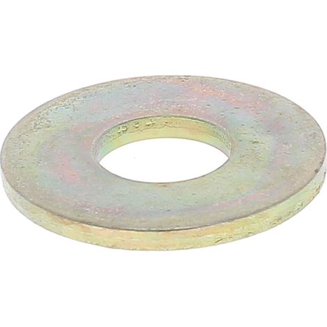 Rondelle "L" Ø 6 Acier Zingué Bichromaté NFE 25513 (1/2)